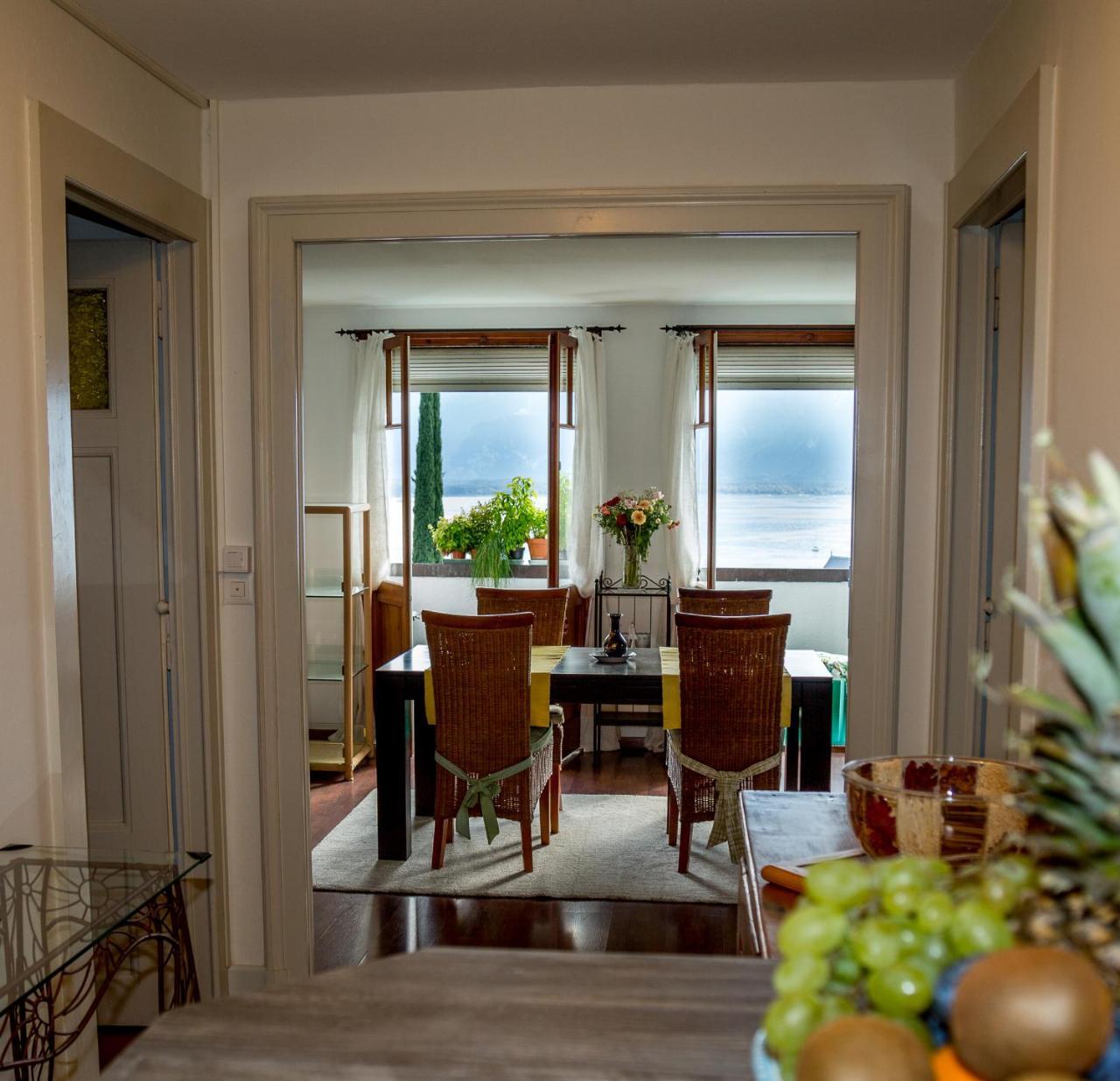 Les Amandiers Apartment Montreux Bagian luar foto