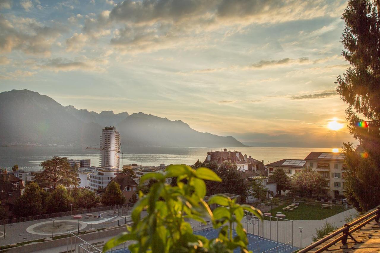 Les Amandiers Apartment Montreux Bagian luar foto