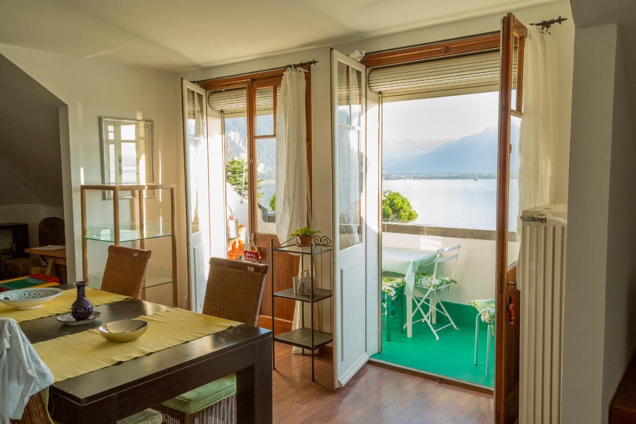 Les Amandiers Apartment Montreux Bagian luar foto
