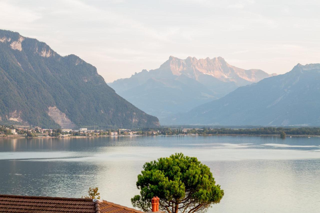 Les Amandiers Apartment Montreux Bagian luar foto