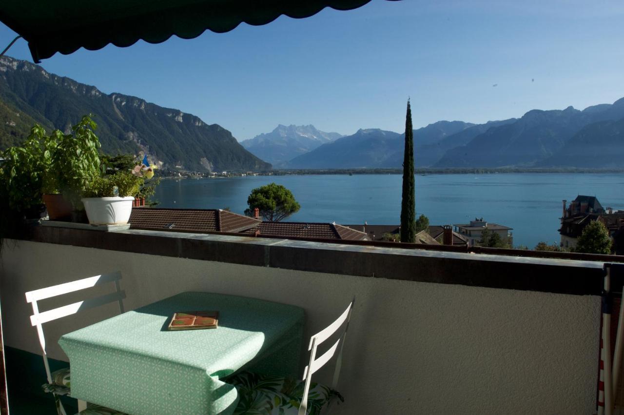 Les Amandiers Apartment Montreux Bagian luar foto