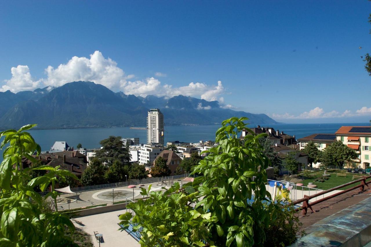 Les Amandiers Apartment Montreux Bagian luar foto